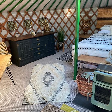 Готель O Dan Y Coed Luxury Yurt With Hot Tub Chwilog Екстер'єр фото